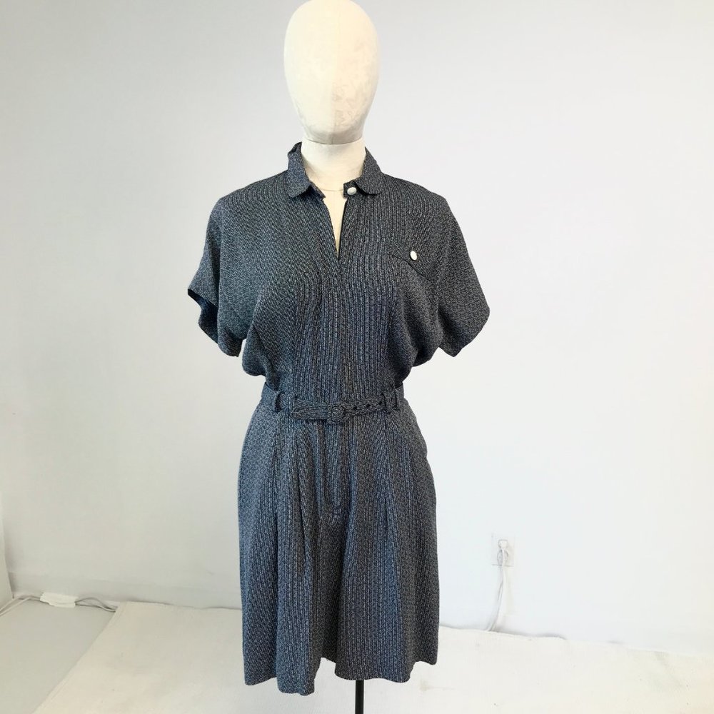 Vintage 90s S All That Jazz Short Sleeve Romper - Picture 2 of 9